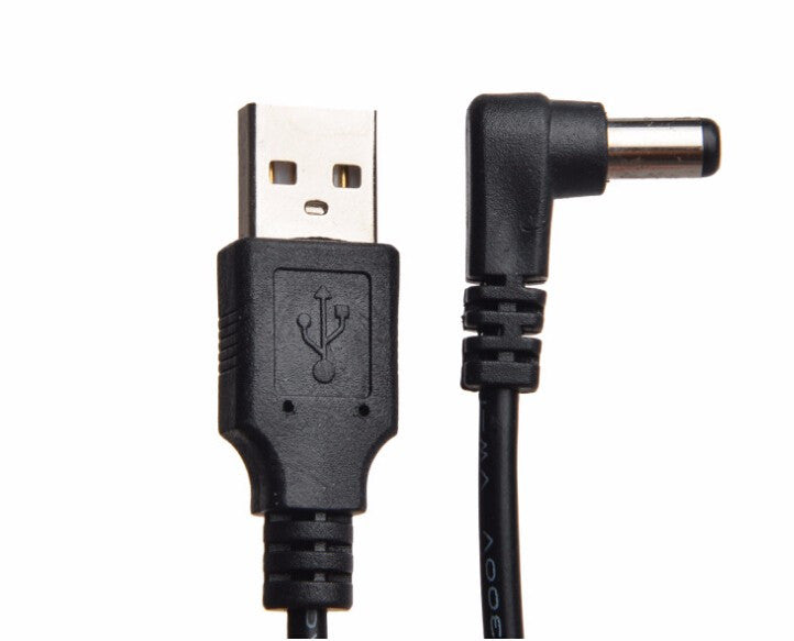 USB to right-angle DC cable - Sinewave Cycles