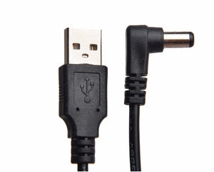 USB to right-angle DC cable